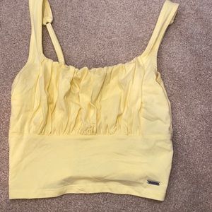 Hollister Yellow Summer Top